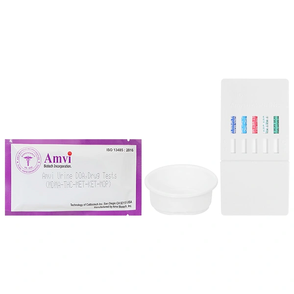 Que xét nghiệm ma túy AMVI Urine Doa Drug Tests (MDMA-THC-MET-KET-MOP)